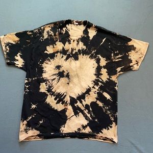 Clearance $7 Men’s XL reverse tie dye tshirt black/brown